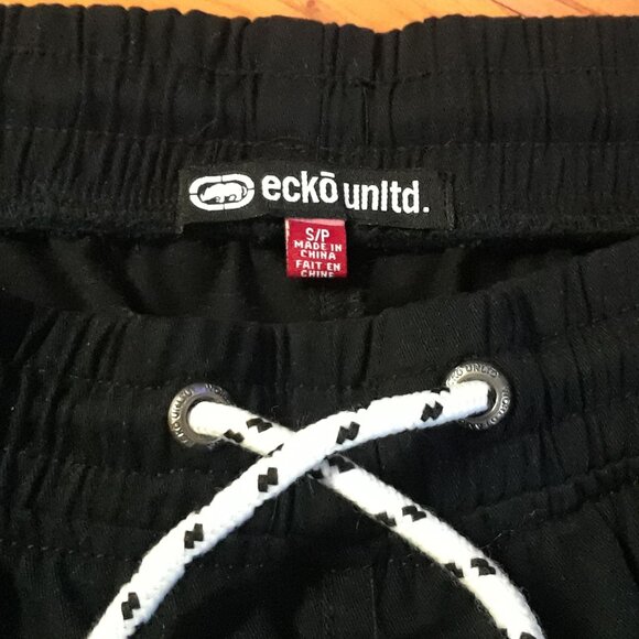 ECKO UNLT'D 100% Cotto Cargo Pants With Metal Buttons And Grommet Detailing New - Picture 4 of 12